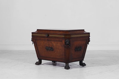 Lot 244 - A Regency mahogany wine cooler in the manner of George Oakley