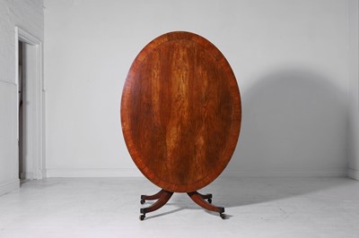 Lot 85 - A George III padouk and satinwood centre table