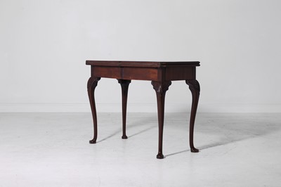 Lot 269 - A George II-style mahogany and coromandel card table