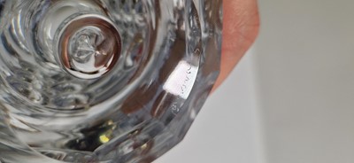 Lot 208 - A Poděbrady glass vase