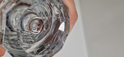 Lot 208 - A Poděbrady glass vase