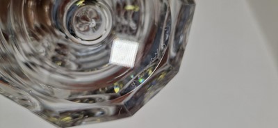 Lot 208 - A Poděbrady glass vase
