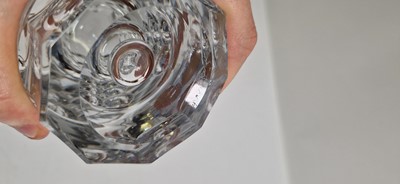 Lot 208 - A Poděbrady glass vase