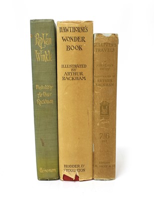 Lot 353 - RACKHAM, Arthur (ill): 1- Hawthorne, Nathaniel: A Wonder Book.