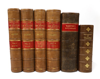 Lot 225 - DICTIONARIES: 1- Macleod, N & D Dewar: Dictionary of the Gaelic language