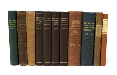 Lot 169 - EDINBURGH Directories: 1829-1902 (11), including: The Post Office annual Directory