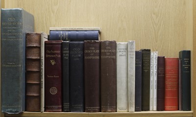 Lot 228 - SILVER & PLATE: Watts, W.W: Old English Silver. E Ben, 1924, SIGNED Limited edition