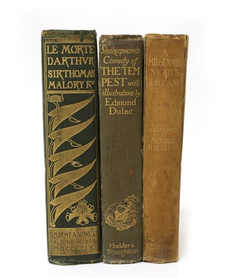 Lot 345 - ILLUSTRATED: Beardsley, A; Malory: Le Morte Darthur