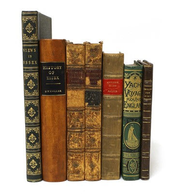 Lot 234 - ESSEX TOPOGRAPHY, ETC: 1- Wright, T: The picturesque beauties of Great Britain (Essex).