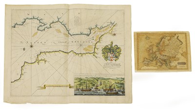 Lot 7 - Two Maps: 1- Collins, Capt: The Severn or Channell of Bristoll.