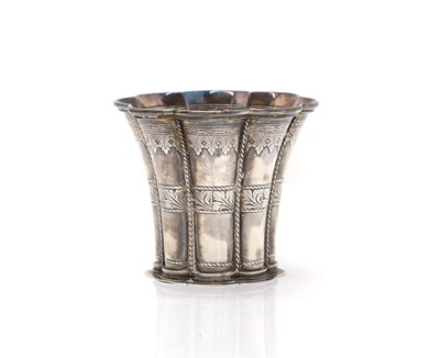 Lot 4 - A Danish silver beaker