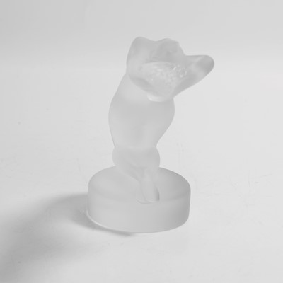 Lot 105 - A Lalique glass 'Chrysis' car mascot