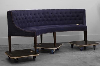 Lot 552 - A contemporary concave window seat