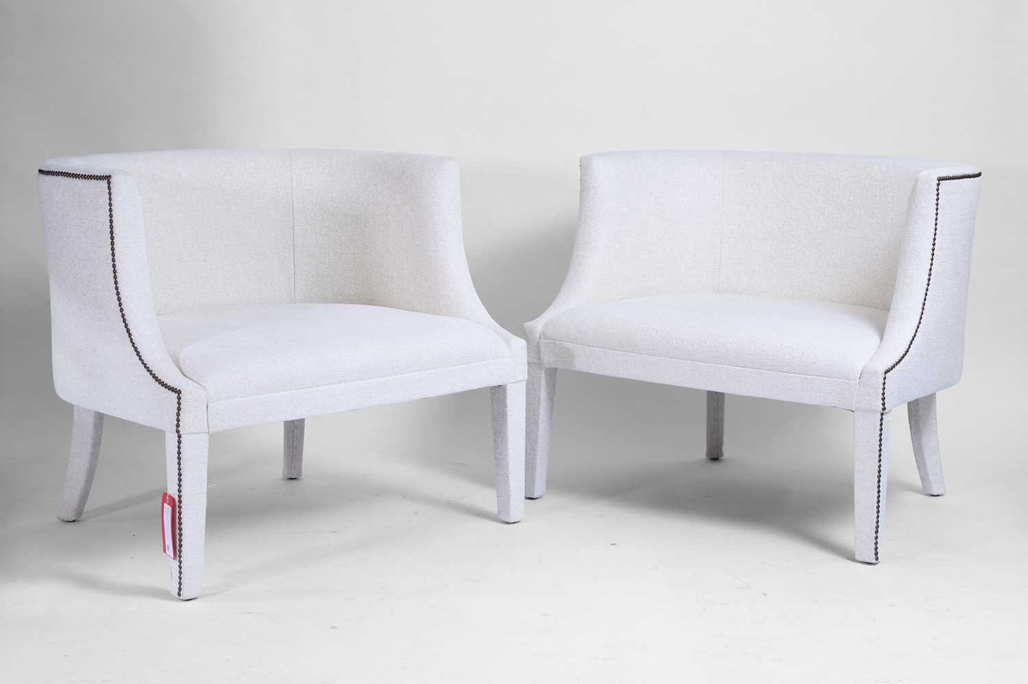 Lot 540 - A pair of contemporary armchairs