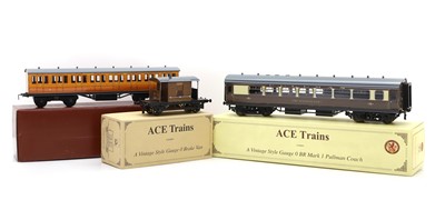 Lot 373 - An ACE Trains 0 gauge railway coach
