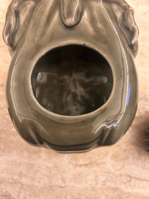 Lot 56 - A Japanese celadon 'luduan' censer