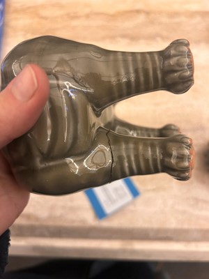 Lot 56 - A Japanese celadon 'luduan' censer