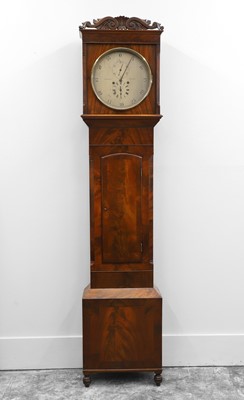 Lot 206 - Treadwin, Exeter, a mahogany cased domestic regulator longcase clock