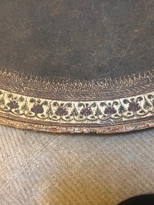 Lot 383 - An Indo-Persian dhal or shield