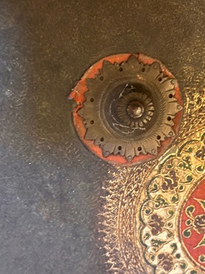 Lot 383 - An Indo-Persian dhal or shield