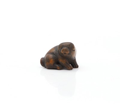 Lot 53 - A Japanese netsuke