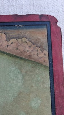 Lot 190 - An Indian painting of a royal hunting scene
