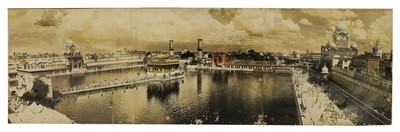 Lot 189 - An Indian panoramic photograph