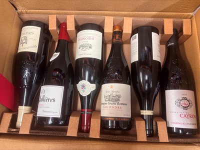 Lot 388 - A selection of Gigondas red wines