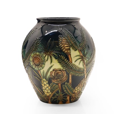 Lot 105 - A Moorcroft 'Amazon Twilight' pattern pottery vase