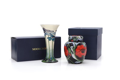 Lot 102 - Two Moorcroft pottery vases