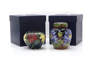 Lot 106 - Two Moorcroft pottery vases