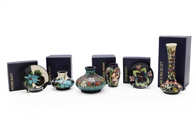 Lot 108 - A group of Moorcroft pottery