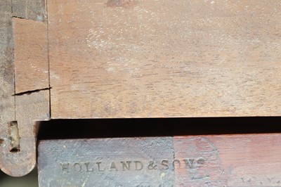 Lot 254 - A William IV rosewood breakfront bookcase