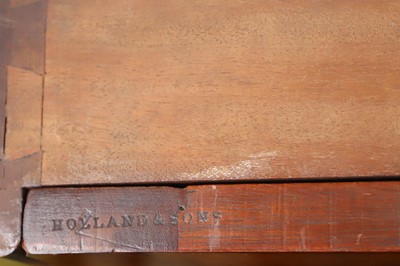 Lot 254 - A William IV rosewood breakfront bookcase