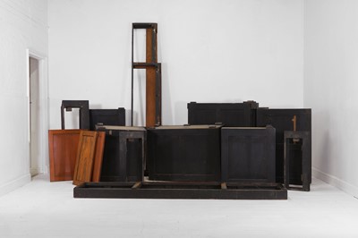 Lot 254 - A William IV rosewood breakfront bookcase