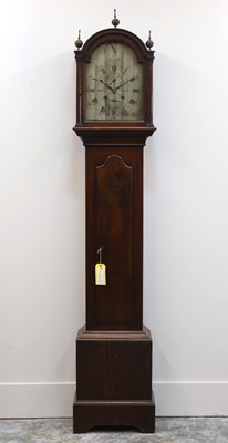 Lot 207 - A George III mahogany longcase clock