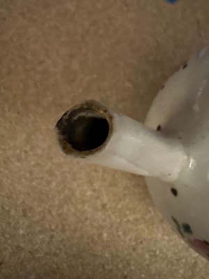 Lot 59 - A Chinese export famille rose porcelain group