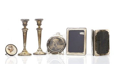 Lot 34 - Three silver photograph frames