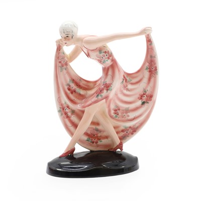 Lot 115 - An Art Deco Goldscheider model of a dancer