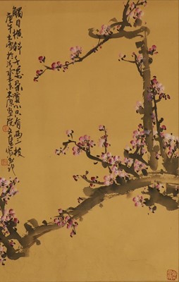 Lot 142 - A Chinese hanging scroll