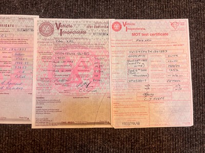 Lot 1 - 1989 Volvo 240 GLT Estate