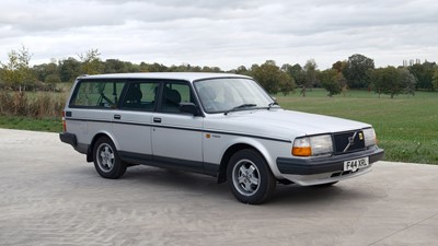 Lot 1 - 1989 Volvo 240 GLT Estate