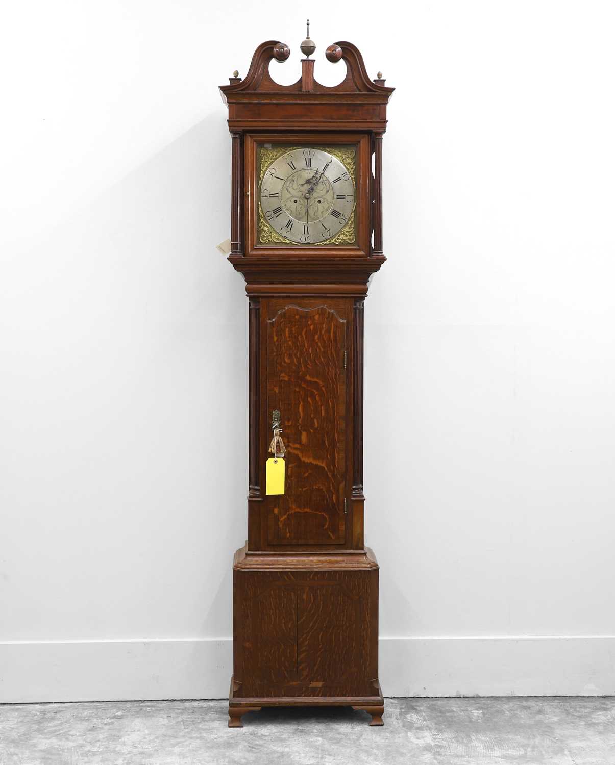 Lot 203 - A Greenough Bold, George III 8-day longcase clock