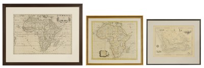 Lot 4 - 3 Maps- AFRICA: 1- Sanson, N: Afrique