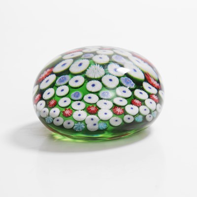 Lot 36 - A spaced millefiori paperweight