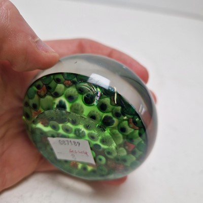 Lot 36 - A spaced millefiori paperweight