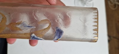 Lot 52 - A Legras Mont Joye glass vase