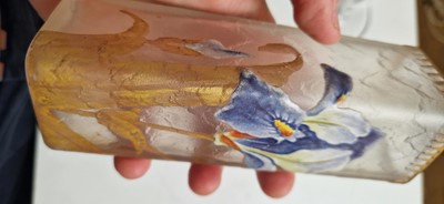 Lot 52 - A Legras Mont Joye glass vase