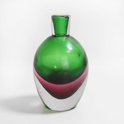 Lot 159 - A sommerso glass vase