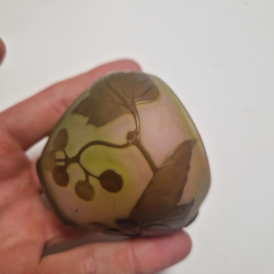 Lot 63 - Émile Gallé (French, 1846-1904)